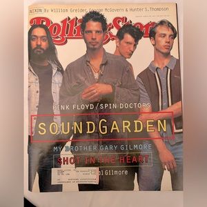 Rolling Stone magazine Soundgarden Chris Cornell cover. June 16, 1994.